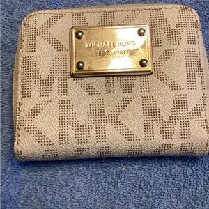 Michael Kors Beige Wallet